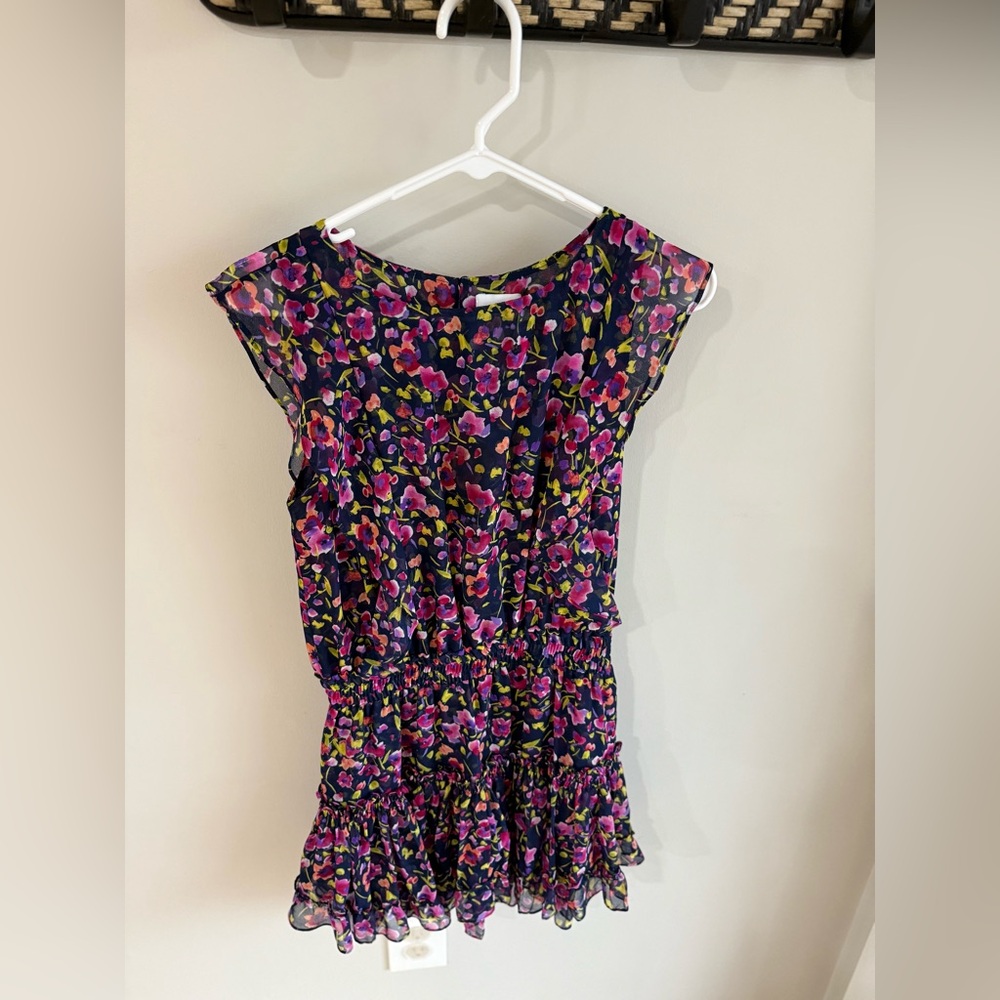 Misa Los Angeles Gino’s Floral Mini Dress - Purple/Pink - Size Small - Picture 5 of 11